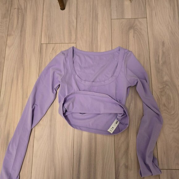 Your Favorite Long Sleeve Reversible Top - Digital Lavender popflex - Picture 4 of 4